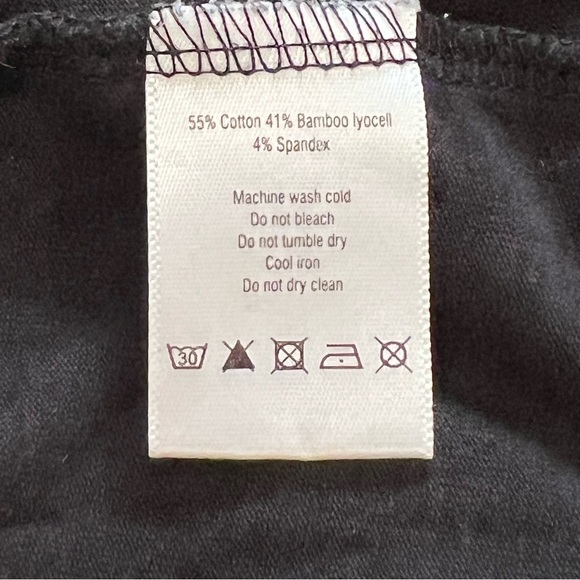 ALO Yoga Bamboo Blend Keyhole Open Back Top Tunic Drop Cinch Waist Size Medium - Picture 13 of 15